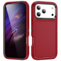 Red iPhone 17 Pro Max Heavy Duty Military Defender Drop Proof Case - 1