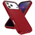 Red iPhone 17 Pro Max Heavy Duty Military Defender Drop Proof Case - 2