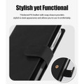 Black iPhone 14 Pro Stylish Mercury Mansoor MagSafe Wallet Case - 5