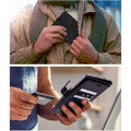 Black iPhone 15 Plus Elegant Mercury Mansoor MagSafe Wallet Case - 4