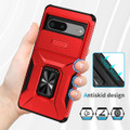 Red Durable Sliding Camshield Case for Phone Lens For Google Pixel 7 - 5