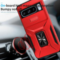 Red Full-Coverage Sliding Camshield Phone Case For Google Pixel 8 Pro - 4