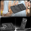 Red Shockproof Rugged Heavy Duty Sliding Camshield Ring Case for Pixel 9a