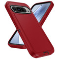 Red Rugged Impact Resistant Armor Case For Google Pixel 9 / 9 Pro - 2