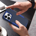 Black Compact Military Armour Case Dual Layer Hybrid for iPhone 14 Plus - 4