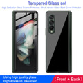 3 in 1 Tempered Glass Screen Protector Kit for Samsung Galaxy Z Fold4 - 2 3 in 1 Tempered Glass Screen Protector Kit for Samsung Galaxy Z Fold4 - 2