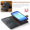 Black DG.Ming Magnetic Detachable Leather Wallet Case for Samsung Galaxy A17 5G - 7