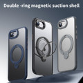 Clear iPhone 16e / 17e Double Ring MagSafe Magnetic Holder Case - 2