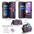 Purple Google Pixel 9 / 10 Pro Wallet Case with Strap & Card Holder - 2