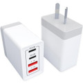 PD 55W 4 Port Fast USB-C & QC3.0 Wall Charger Adapter - 5