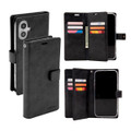 Black iPhone 16 Plus Magsafe Mercury Mansoor Diary Flip Wallet Case - 1