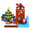 Building Cubes 150 Piece Christmas Connecting Blocks STEM Toy Kids