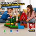 Building Cubes 150 Piece Retro 8-Bit Adventure STEM Toy Kids