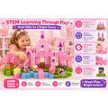 Blocks Pink Castle 100pc Fairytale STEM Building Set