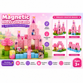 Blocks Pink Castle 100pc Fairytale STEM Building Set