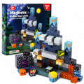 Blocks Blue Castle Dark Realm 100PCS Kids STEM Building Cube Set