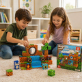 Building Cubes Speed Zone Adventure 100PCS Kids STEM Block Set