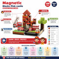 Building Cubes 100PCS Fire Rescue City World STEM Toy