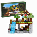 Pixel Adventure Mining Cave  Building Blocks Playset 100PCS