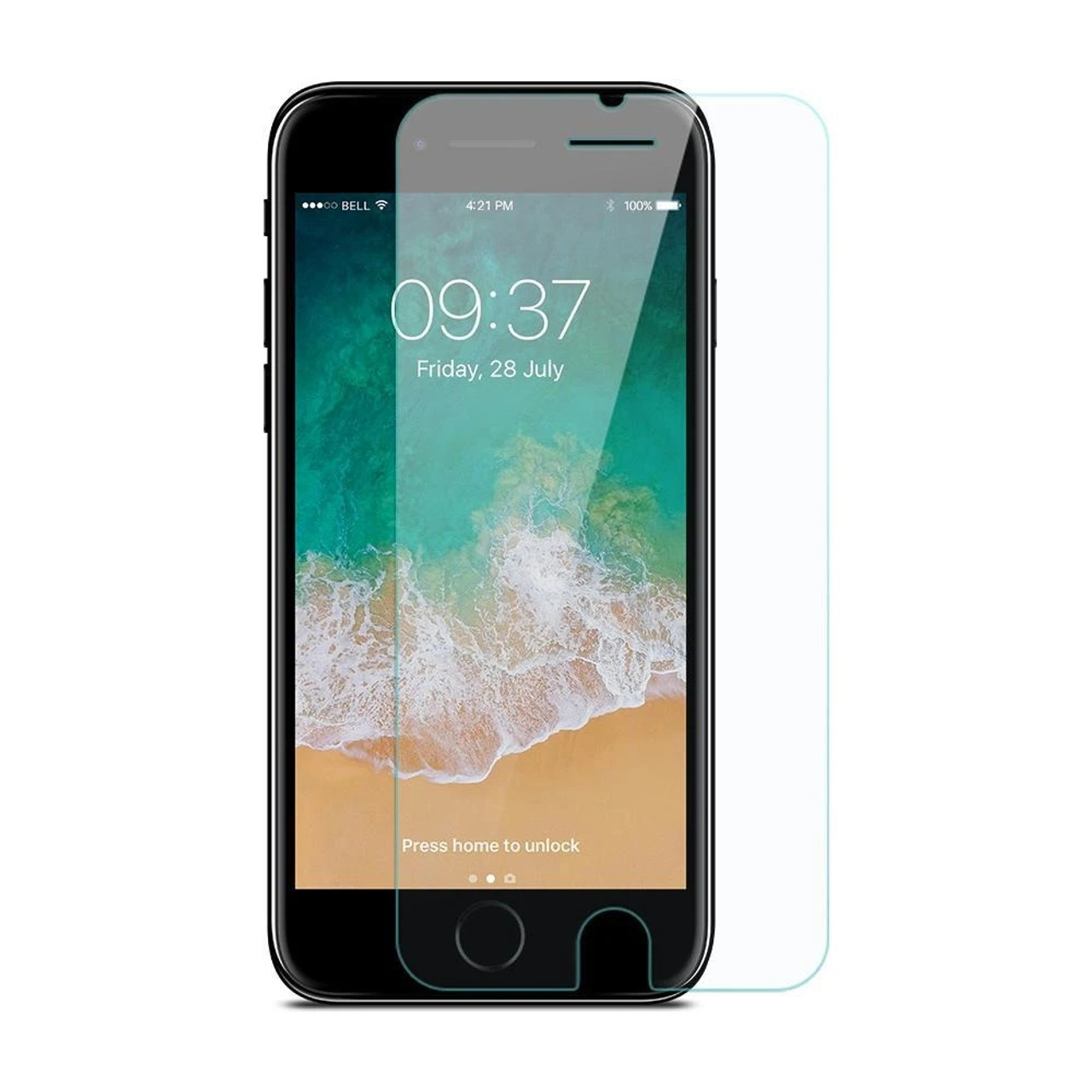 iPhone SE 2020 PUREGLAS 2.5D Tempered Glass Screen Protector New Case Pty Ltd