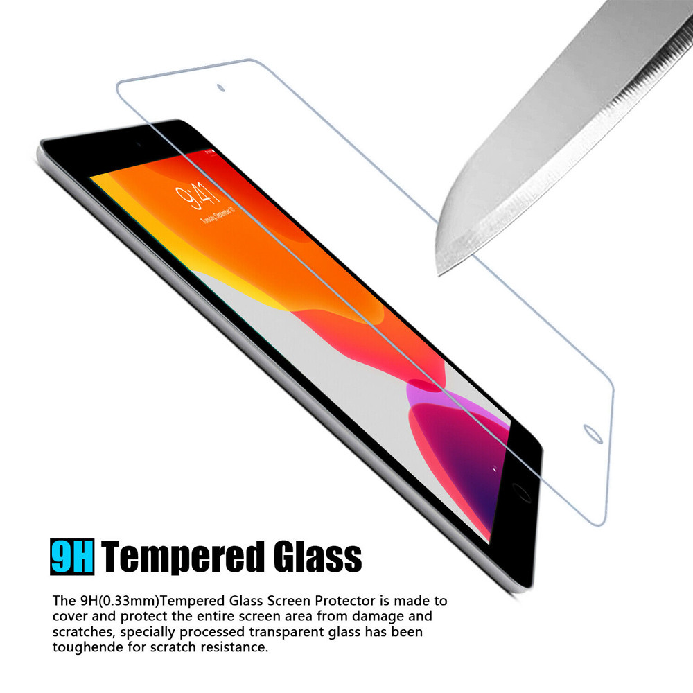 2-Pack Tempered Glass Screen Protector For IPad Air 3 (2019) - 10.5-Inch, Bubble-Free