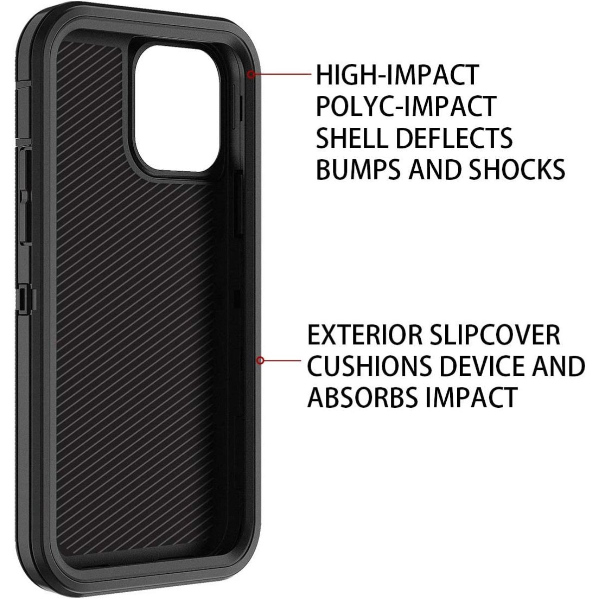 Custodia Militare Toughcase Per IPhone 11/11 Pro Max &ndash; Full Cover Rosa Antishock