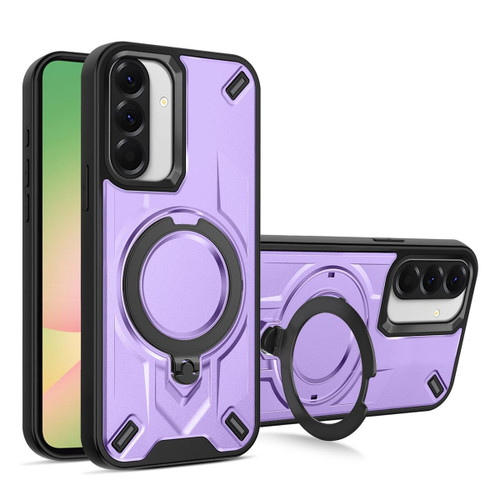 Purple Galaxy A37 5G Dijia Rotating Bracket Magnetic Case product image 1