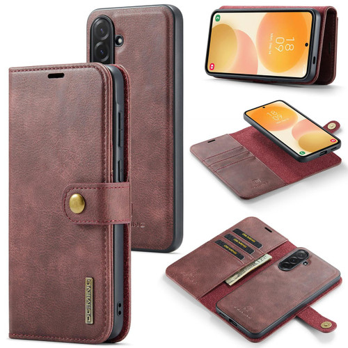Red Galaxy A57 5G DG.Ming Wallet with Magnetic Case product image 2