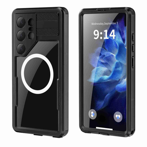 Black Galaxy S25 Ultra Waterproof Magsafe Case product image 1