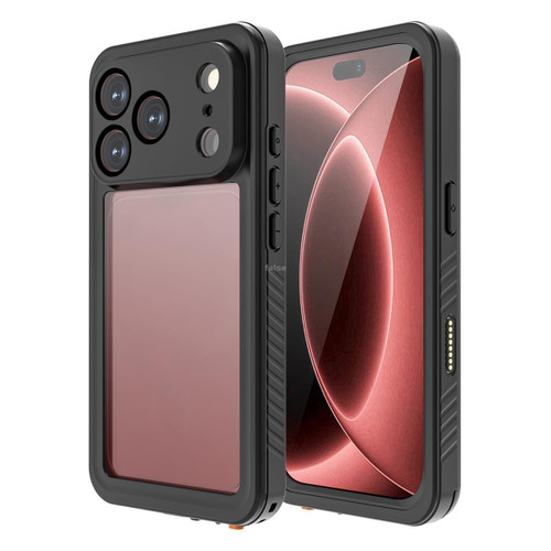 Black iPhone 18 Pro Waterproof Dirtproof Shockproof Case product image 1