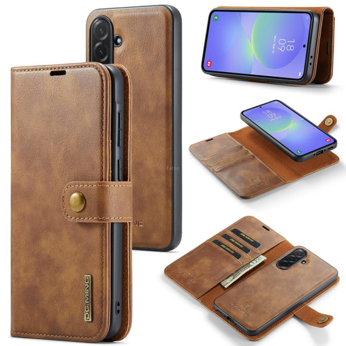 Brown Galaxy A37 5G DG.Ming Wallet with Magnetic Case product image 1