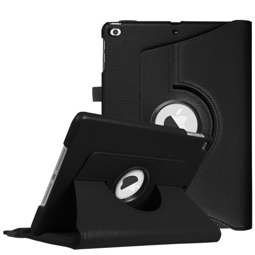 Black iPad Pro 12.9" 3rd Gen (2018) 360 Degree Rotating Stand Case - 1