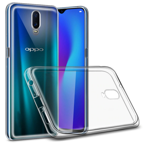 Clear Ultra Slim Soft Gel Case Cover Protector For Oppo R17 - 1