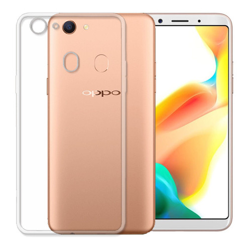 Clear Ultra Slim Soft Gel Case Cover Protector For Oppo R9 - 1