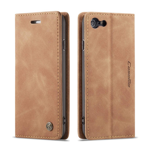 iPhone 6 / 7 / 8 / SE 2020 CaseMe Slim 2 Card Slot Wallet Case - Brown - 1