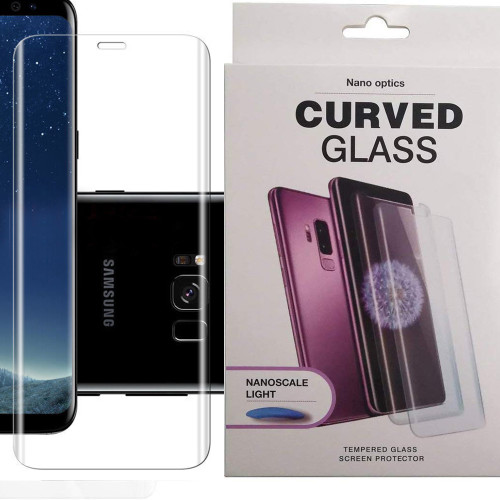 Galaxy S9+ Plus Liquid Nano UV Light Tempered Glass Screen Protector - 1