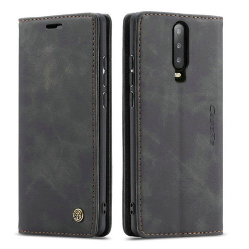 Black Oppo R17 Pro CaseMe Compact Flip Premium Wallet Case - 1
