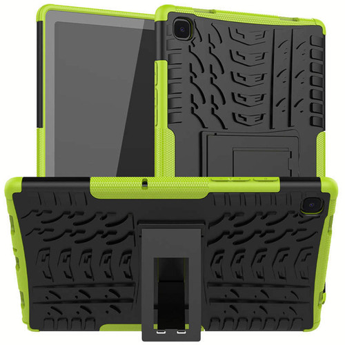 Green Heavy Duty Stand Case For Samsung Galaxy Tab A 10.4" T505 T500 - 1 Green Heavy Duty Stand Case For Samsung Galaxy Tab A 10.4" T505 T500 - 1