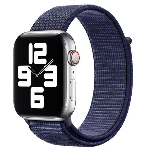 Purple Woven Nylon Sports Band / Strap For Apple Watch (42mm, 44mm)
