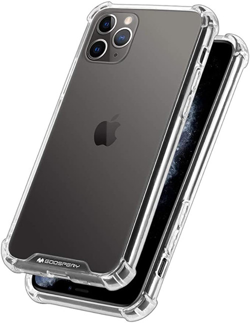 Crystal Clear Shockproof Slim Hybrid Phone Case for Apple iPhone 11 Pro - 1