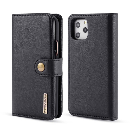 Black DG.Ming Wallet Removable Magnetic Case with Card Slots For iPhone 11 Pro - 1