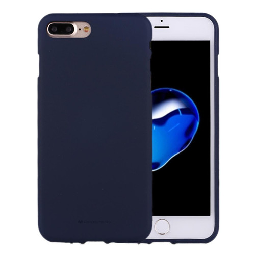 Navy iPhone 7 Plus / 8 Plus Flexible Soft Touch Case - Goospery Precision Design - 1