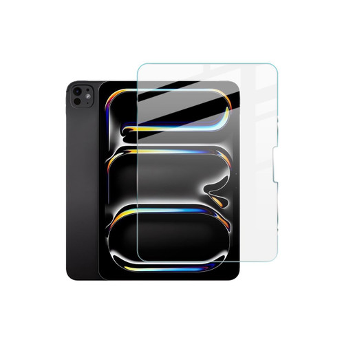 Front view of iMak H‑Series full‑cover tempered glass protector for 11‑inch iPad Pro (2024) Front view of iMak H‑Series full‑cover tempered glass protector for 11‑inch iPad Pro (2024)