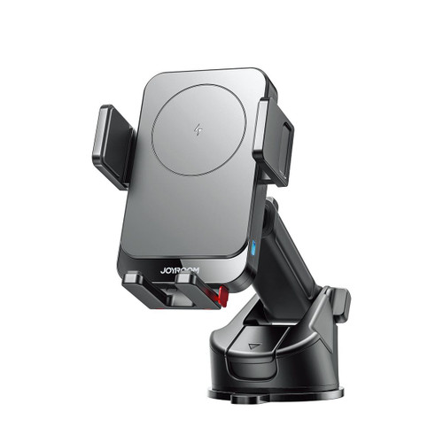 JOYROOM JR-ZS241S 15 W Fast Wireless Car Charger Holder – Dashboard / Vent Mount, Black - 1
