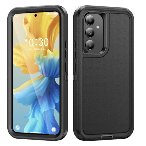 Black Samsung Galaxy A34 5G Tradies Heavy Duty Military Defender Case - 1 Black Samsung Galaxy A34 5G Tradies Heavy Duty Military Defender Case - 1