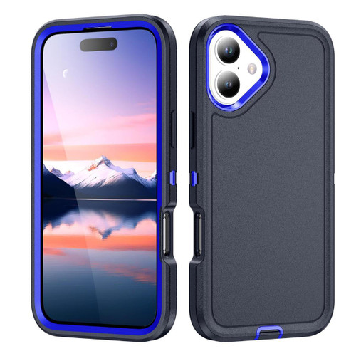 Navy Heavy Duty Defender Military Grade Case For Apple iPhone 17 - 1 Navy Heavy Duty Defender Military Grade Case For Apple iPhone 17 - 1