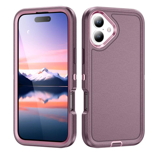 Purple iPhone 17 Rugged Tough Shockproof Military Defender Case - 1 Purple iPhone 17 Rugged Tough Shockproof Military Defender Case - 1