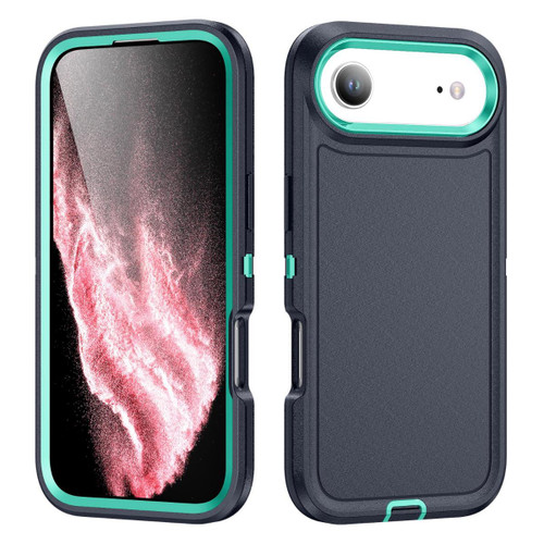 Dark Blue iPhone 17 Air Heavy Duty Defender Military Grade Case - 1 Dark Blue iPhone 17 Air Heavy Duty Defender Military Grade Case - 1