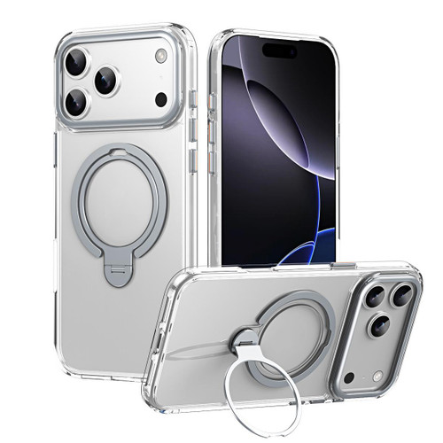 Clear iPhone 17 Pro Max MagSafe Transparent Shockproof Kickstand Case - 1 Clear iPhone 17 Pro Max MagSafe Transparent Shockproof Kickstand Case - 1