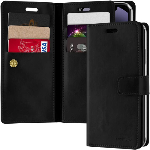 Black iPhone 12 / 12 Pro Magsafe Mercury Mansoor Wallet Case - 1 Black iPhone 12 / 12 Pro Magsafe Mercury Mansoor Wallet Case - 1